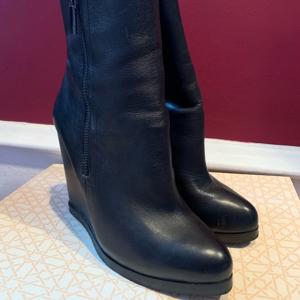 Truth Or Dare Wedge Boot